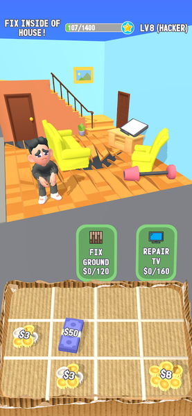 Street Life: Beg Get Rich Game - Gameplay image of android game