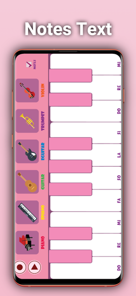 Pink Piano - عکس بازی موبایلی اندروید