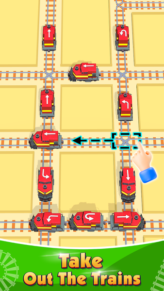 Subway Train Escape! - Gameplay image of android game