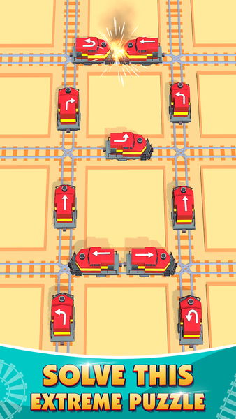 Subway Train Escape! - Gameplay image of android game