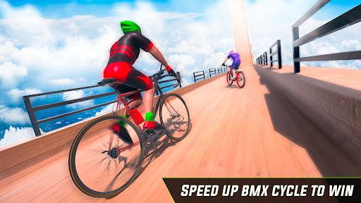 BMX Cycle Stunt Game - Gameplay image of android game
