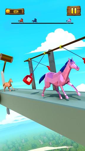 Horse Run Adventure: Dash Game - Gameplay image of android game
