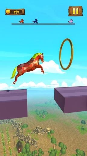 Horse Run Adventure: Dash Game - Gameplay image of android game