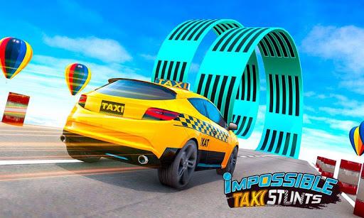 Taxi Car Stunts 3D: GT Racing Car Games - عکس بازی موبایلی اندروید