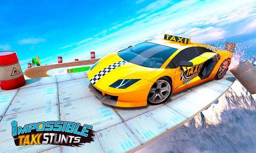 Taxi Car Stunts 3D: GT Racing Car Games - عکس بازی موبایلی اندروید
