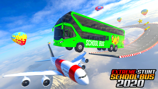 School Bus Stunt Driving: Mega Ramp Impossible Bus - عکس برنامه موبایلی اندروید
