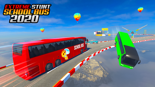 School Bus Stunt Driving: Free School Bus Games - Image screenshot of android app