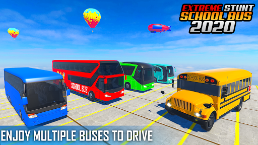 School Bus Stunt Driving: Mega Ramp Impossible Bus - عکس برنامه موبایلی اندروید