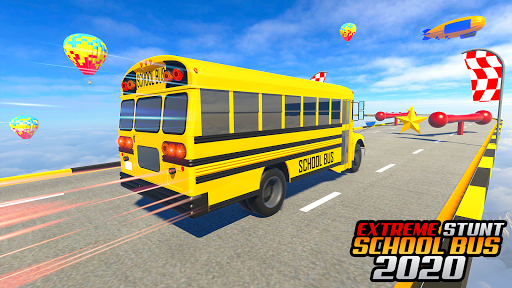 School Bus Stunt Driving: Mega Ramp Impossible Bus - عکس برنامه موبایلی اندروید