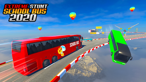 School Bus Stunt Driving: Mega Ramp Impossible Bus - عکس برنامه موبایلی اندروید