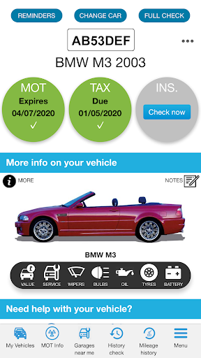 KnowYourCar: Full Car check - عکس برنامه موبایلی اندروید