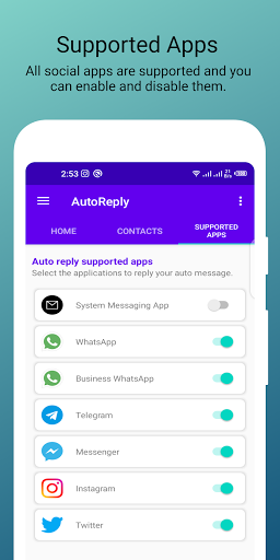 AutoReply | Auto Responder bot - Image screenshot of android app