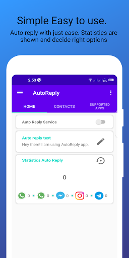 AutoReply | Auto Responder bot - Image screenshot of android app