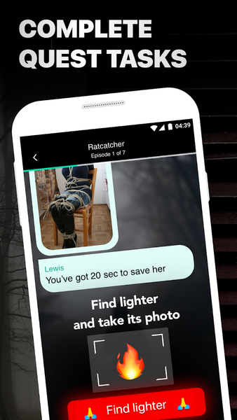 Scary Chat Stories Horror Game - Image screenshot of android app