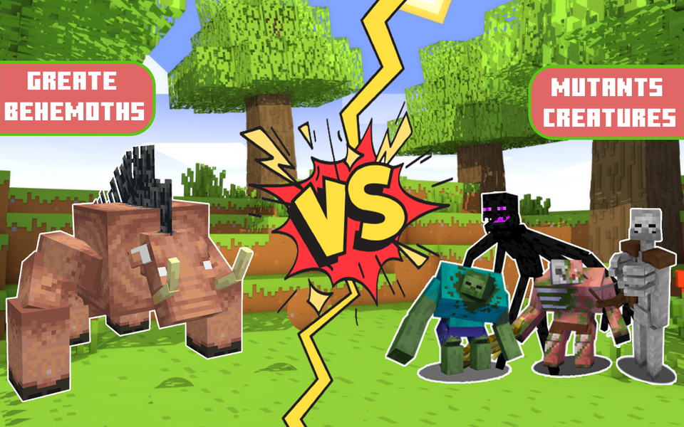 Mutant Creatures Mod Minecraft - عکس برنامه موبایلی اندروید