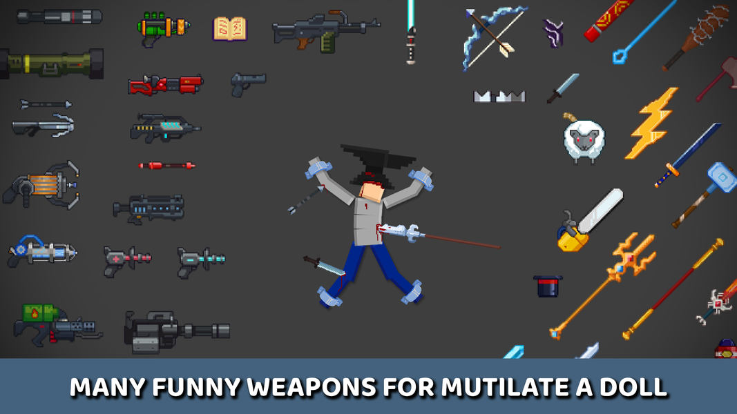 Mutilate a Ragdoll - Gameplay image of android game