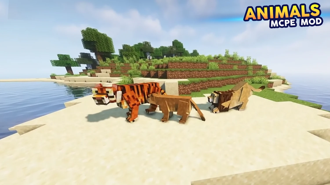 Wild Animals Mod Minecraft PE - Image screenshot of android app