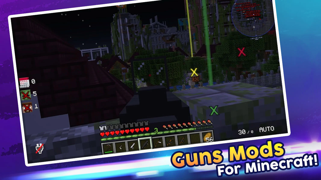 Guns & Weapons Minecraft Mod - Image screenshot of android app