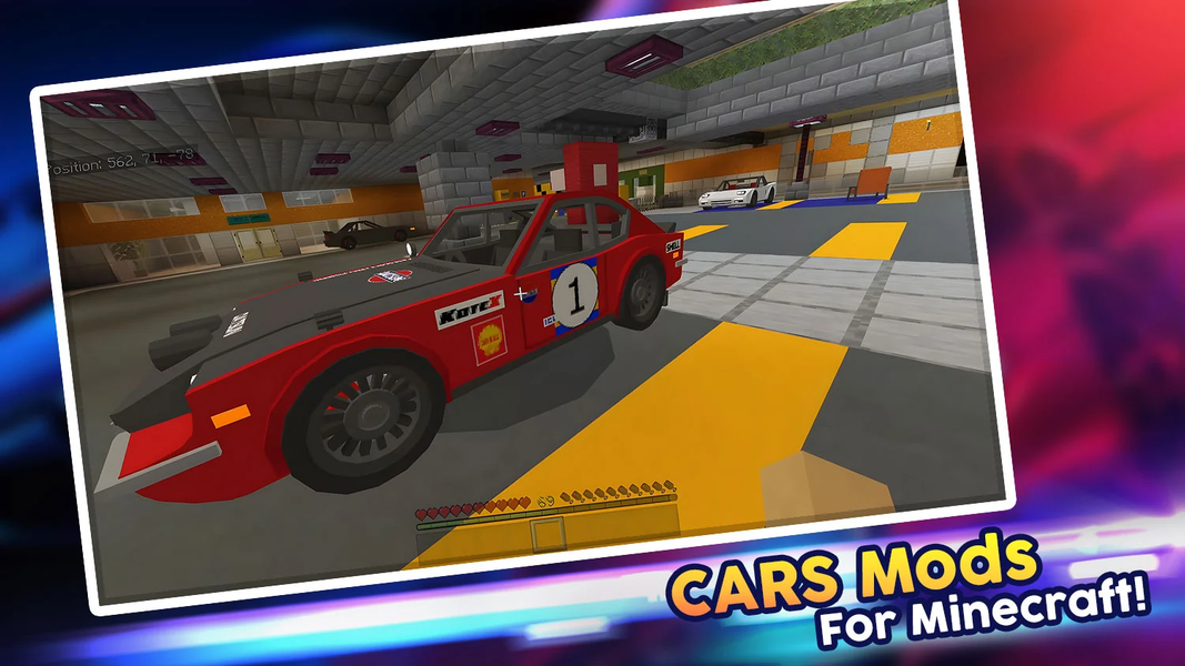 Cars Vehicle Mod for Minecraft - Image screenshot of android app