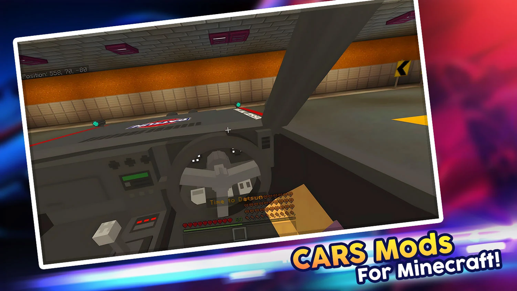 Cars Vehicle Mod for Minecraft - Image screenshot of android app