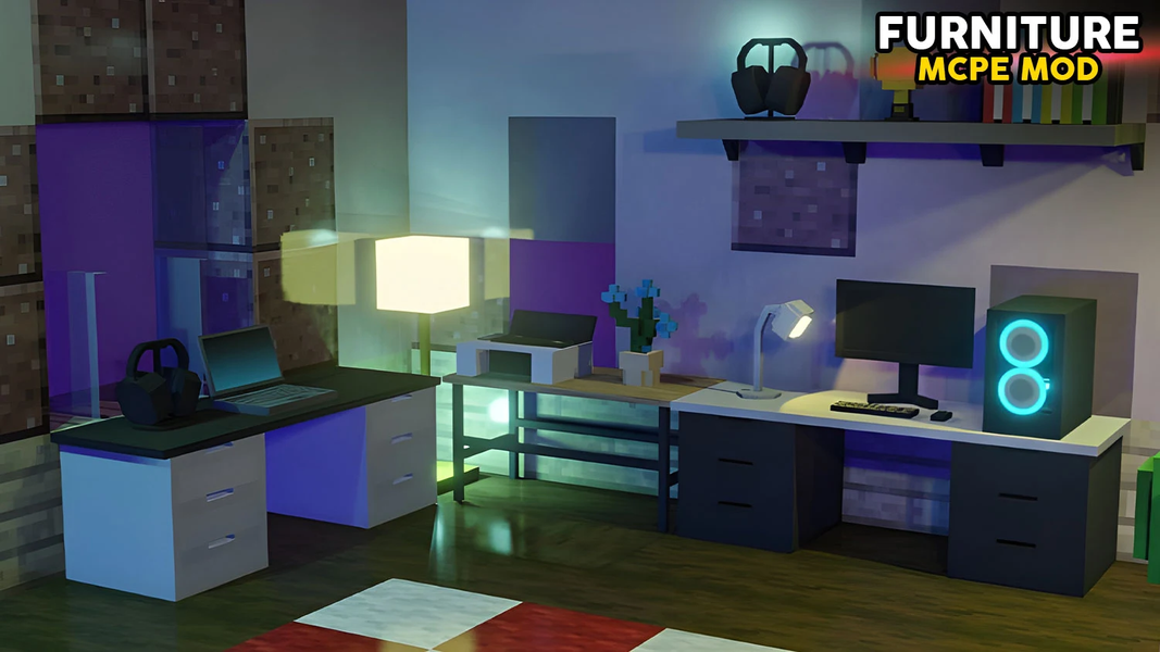 Furniture Mod for Minecraft PE - Image screenshot of android app