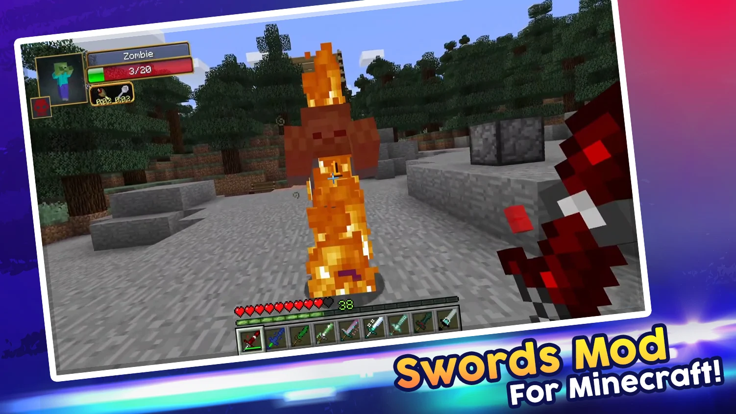 Elingo's Custom Swords Minecraft Addon / Mod