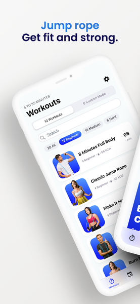 Jump Rope Challenge App - Image screenshot of android app