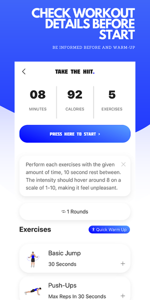 Jump Rope Training App - عکس برنامه موبایلی اندروید
