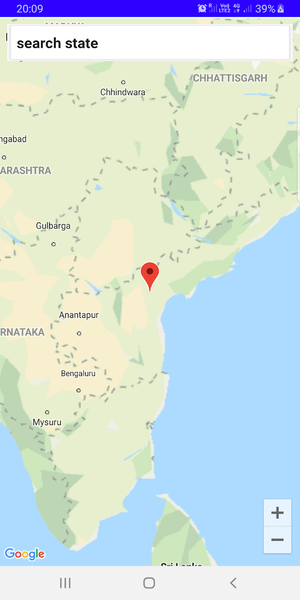 Indian states - Image screenshot of android app