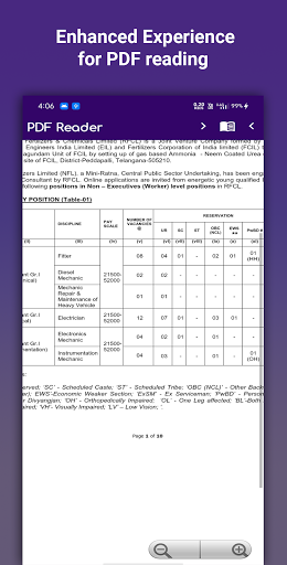 PDF Viewer & Reader - Image screenshot of android app