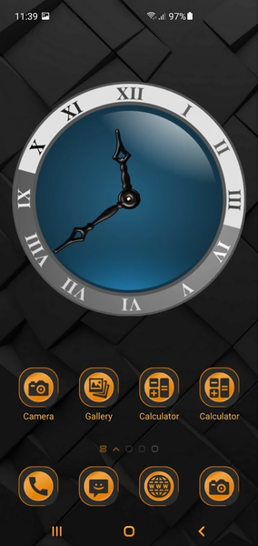 Cool Clock Widget - Image screenshot of android app