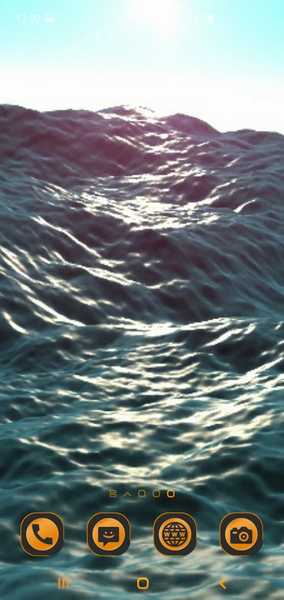 Sea Waves Live Wallpaper - Image screenshot of android app