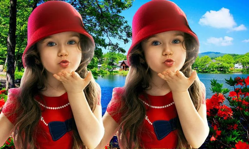 Twin photo maker - Image screenshot of android app