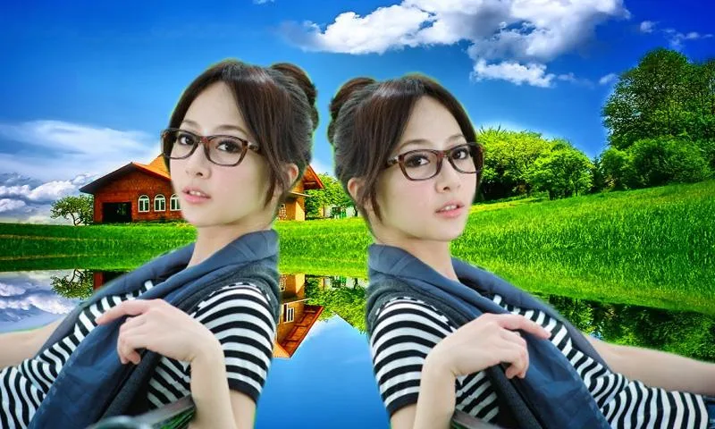 Twin photo maker - Image screenshot of android app