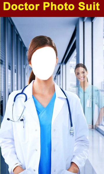 Doctor Dress Photo Suit Girls - Image screenshot of android app