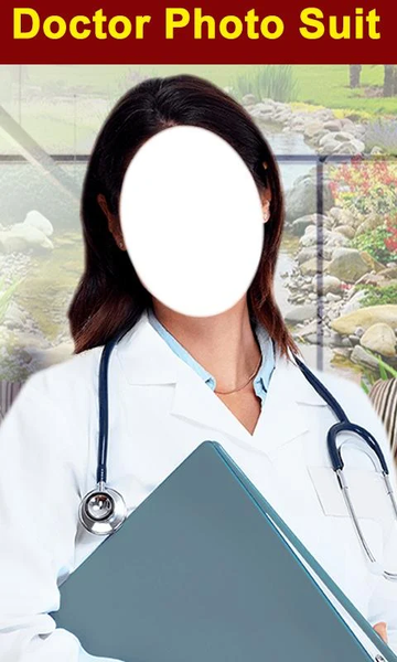 Doctor Dress Photo Suit Girls - Image screenshot of android app