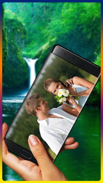 Mobile photo frames / editor - Image screenshot of android app