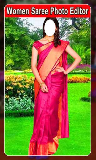 Women Saree Photo Suit Editor - Image screenshot of android app