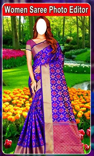 Women Saree Photo Suit Editor - Image screenshot of android app