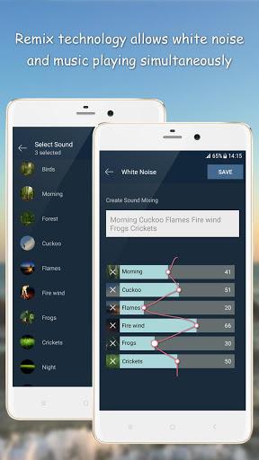 White Noise for Calm:Sleep Nature Sound - عکس برنامه موبایلی اندروید