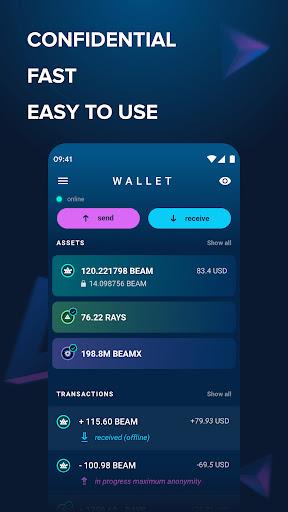 Beam Wallet - Image screenshot of android app
