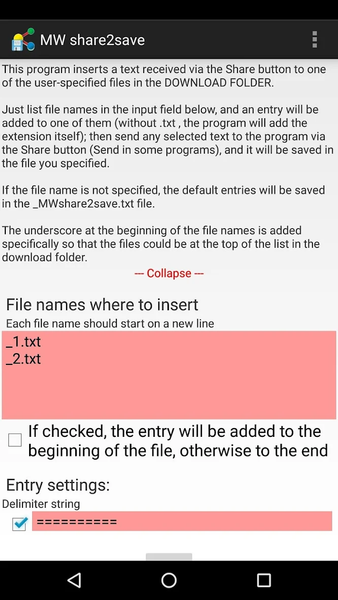 MW share 2 save. Without ads - Image screenshot of android app