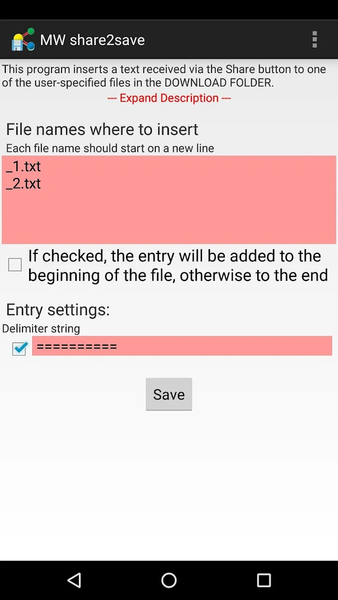MW share 2 save. Without ads - Image screenshot of android app