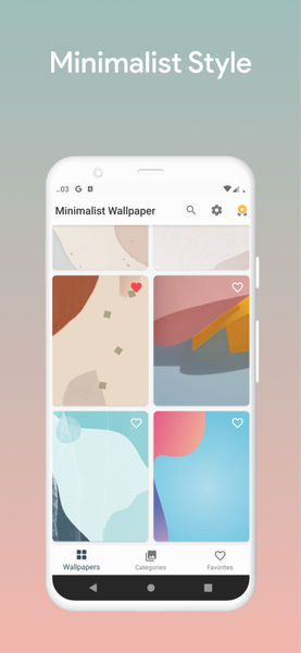Minimalist Wallpaper - عکس برنامه موبایلی اندروید