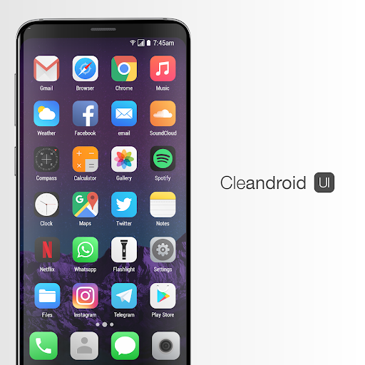 Cleandroid UI - Icon Pack - Image screenshot of android app