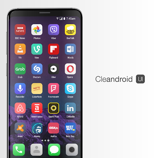 Cleandroid UI - Icon Pack - Image screenshot of android app