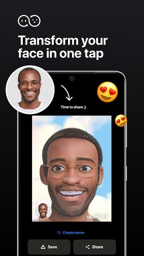 DeepFace - AI Face Editor - Image screenshot of android app