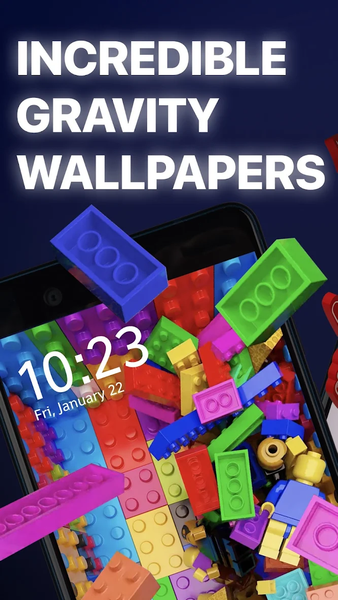 Gravity - Live wallpapers 3D - عکس برنامه موبایلی اندروید