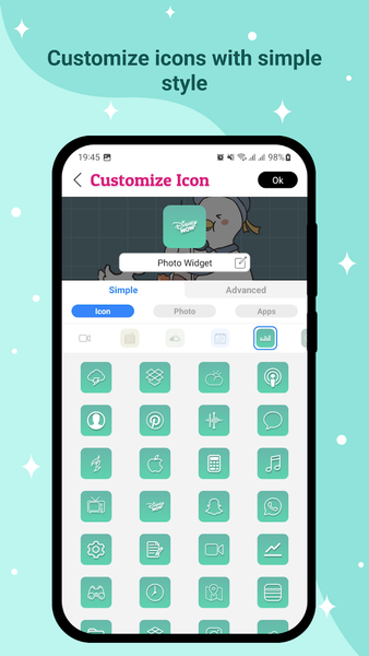 Icon Changer - Customize Icon - عکس برنامه موبایلی اندروید