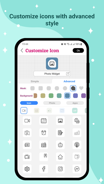 Icon Changer - Customize Icon - عکس برنامه موبایلی اندروید